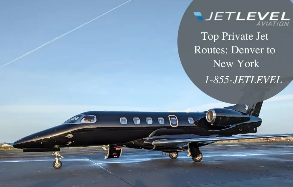 Top Private Jet Routes Denver To New York